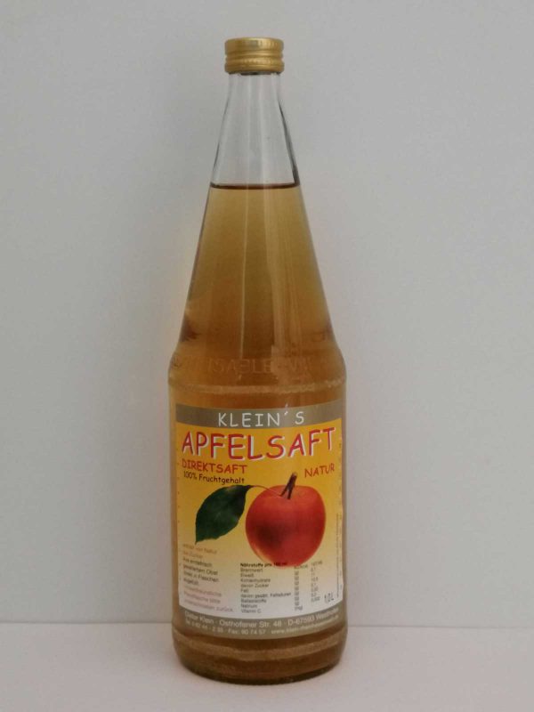 Klein's Apfelsaft<br>klar<br>